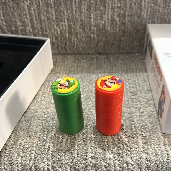 Super Mario Checkers Collectors Edition USAopoly Nintendo - Picture 10 of 10